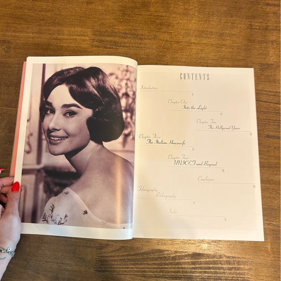 Audrey Hepburn: A Life in Pictures Coffee Table Book by Carol Krenz Bibliography - Picture 5 of 7